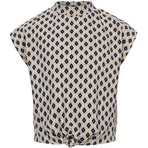 LOOXS 10sixteen - T-shirt - Beige Dessin - Meisjes - 95% Katoen 5% Elastan