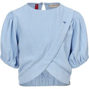 LOOXS - Little - Blouse - Pastel Blue - Katoen