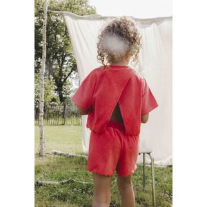 Looxs Revolution - Crop Top - Rood - Badstof