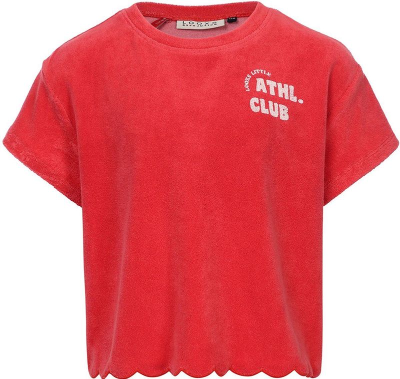 LOOXS - Little - T-Shirt - Rood - Katoen