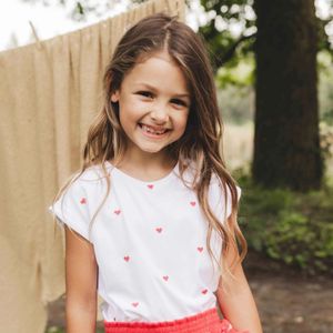 LOOXS - Little - T-Shirt - Wit - Katoen