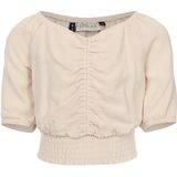 Looxs Revolution Top Viscose / Linnen Zand voor Meisjes