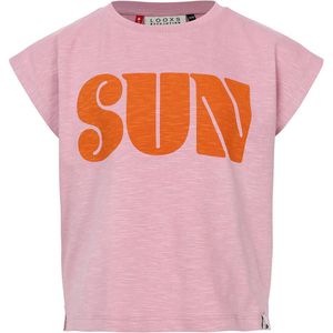 LOOXS - Little - T-Shirt - Rose - Katoen