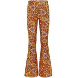 LOOXS - Little 2513-7681-808 - Broek - Geel dessin - Maat 98