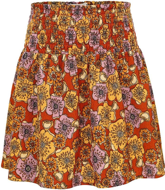 LOOXS - Little 2513-7781-808 - Rok - Geel dessin - 98% Polyester 2% Spandex