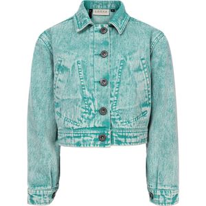 LOOXS 10sixteen Meisjes Jas - Groen - 85% Katoen 15% Polyester