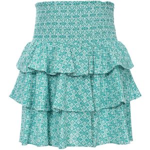LOOXS 10sixteen Rok Meisjes - Groen - 55% Katoen 45% Rayon
