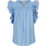 LOOXS 10sixteen Blouse - Blauw - 100% Cotton