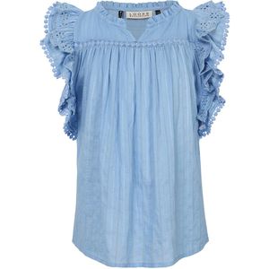 LOOXS 10sixteen Blouse - Blauw - 100% Cotton