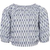 LOOXS 10sixteen Blouse Meisjes - Blauw - 55% Katoen 45% Viscose