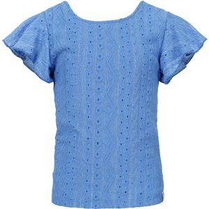 Top - Kobalt - Jersey - Slanke Fit