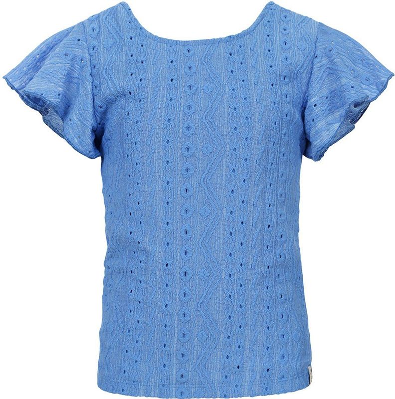 Top - Kobalt - Jersey - Slanke Fit