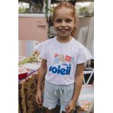 LOOXS - Little Broek - Korte Broek - Blauw - 80% Viscose 20% Linen