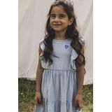 LOOXS Little - 2512-7830-134 - Jurk - Licht Blauw