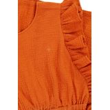 LOOXS Little Jurk - Katoen - Oranje