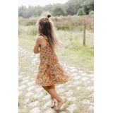 Looxs Revolution Jurkje Retro Vibes voor Meisjes - Bloemenprint