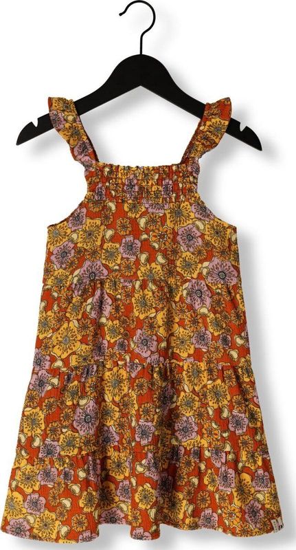 Looxs Revolution Jurkje Retro Vibes voor Meisjes - Bloemenprint