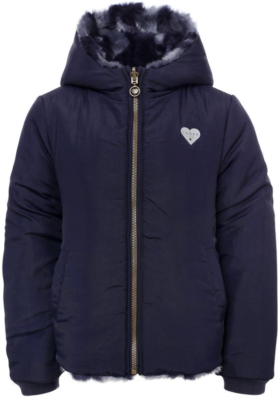 LOOXS Little - 2531-7220-190 - Meisjes Jas - Blauw - 100% Polyester