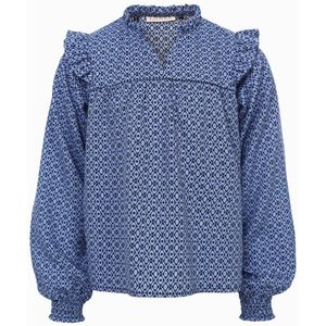 LOOXS 10sixteen - Blouse - Blauw - 100% Polyester