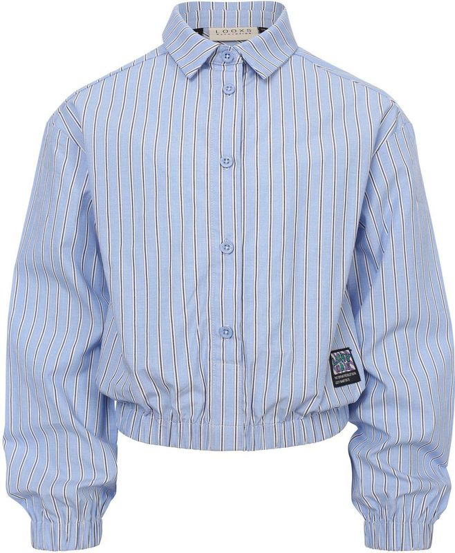 LOOXS 10sixteen - Blouse - Blauw - 100% Cotton