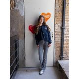 LOOXS 10sixteen - Broek - Blauw - Flared Fit - 95% Katoen 5% Elasthane