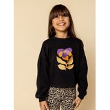 Looxs - 2531-7410 - Hoodie - Zwart - Meisjes