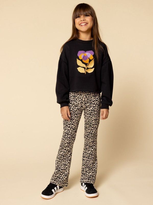 Looxs - 2531-7410 - Hoodie - Zwart - Meisjes