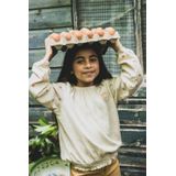 LOOXS Little - T-Shirt - Gebroken Wit - 99% Cotton 1% Elasthane