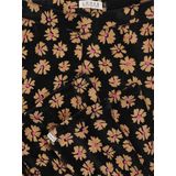 LOOXS - Harembroek - Zwart met Geel - Flared Fit - Elastische Tailleband