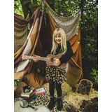 LOOXS Little - Strokenrok - Zwart - Maat 122