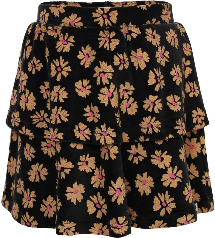 LOOXS Little - Strokenrok - Zwart - Maat 122