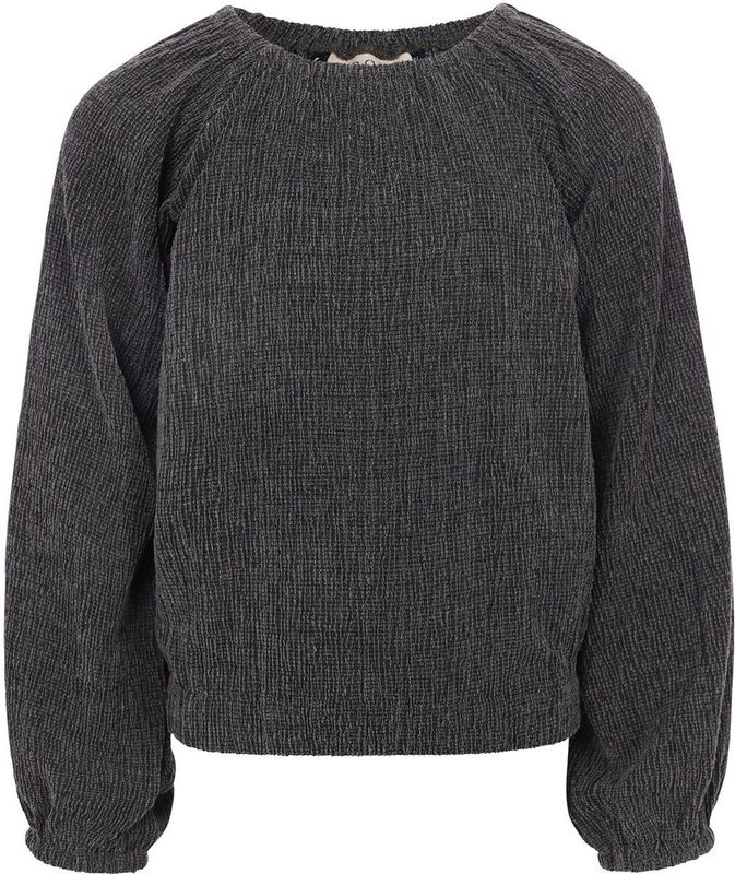 LOOXS 10sixteen - Blouse - Grijs - Meisjes - Lange Mouw - Loose Fit