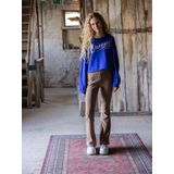 LOOXS 10sixteen - Flared Corduroy Broek - Beige - Maat 158