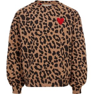 LOOXS - Sweater - Panterprint - Zacht Katoen - Lange Mouwen