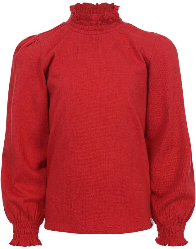 LOOXS Little - 2532-7438-257 - T-Shirt - Rood - 99% Katoen 1% Elasthane