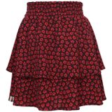LOOXS Little - Rok - Rood - Maat 122 - 98% Polyester 2% Spandex
