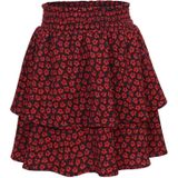 LOOXS Little - Rok - Rood - Maat 122 - 98% Polyester 2% Spandex