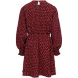 LOOXS Little - Jurk - Rood - Maat 98 - 98% Polyester 2% Spandex