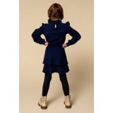 LOOXS Little - Jurk - Blauw - Maat 110