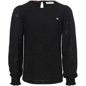 LOOXS Little - 2533-7179-093 - Blouse - Zwart