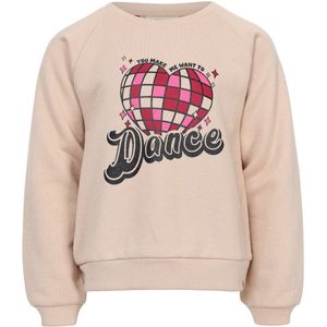 Looxs Revolution 2533-7383 Truien & Vesten Meisjes - Sweater - Hoodie - Vest- Beige - Maat 92