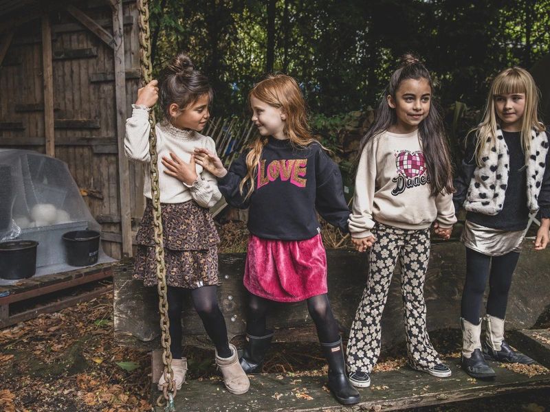 LOOXS meisjes broek - Zwart