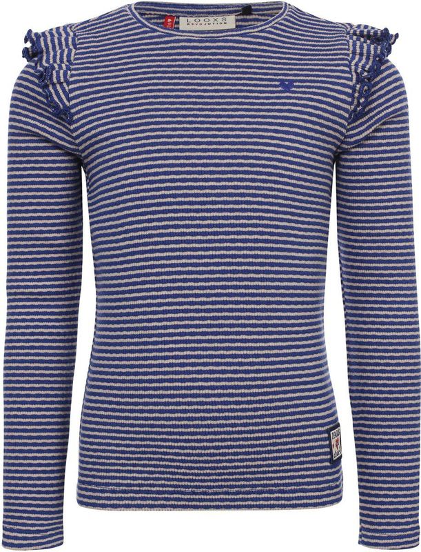 LOOXS Little - T-Shirt - Blauw - 100% Cotton