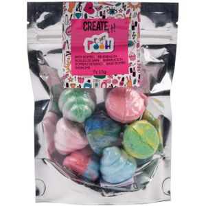 CREATE IT - Set van 7 Badbommen - Eenhoorn - Kindvriendelijk - 84418