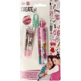 Create it! - Lipgloss 2-pack - Transparant - Setje voor Kinderen
