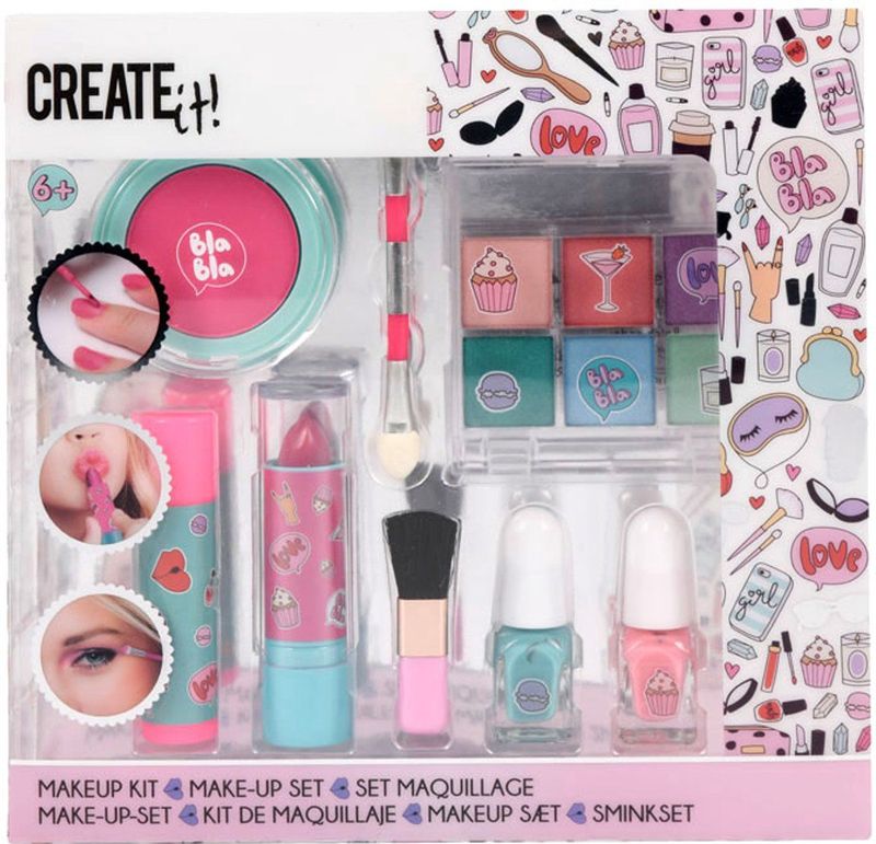 Create it! - Make-up Set - 13-Delig - Turquoise - Make-up Must-haves