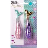 Create It! - Lipgloss - Zeemeerminstaart - Verpakking van 2 Stuks