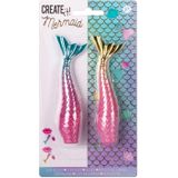 Create It! - Lipgloss Set - Zeemeerminstaart - 2 Stuks