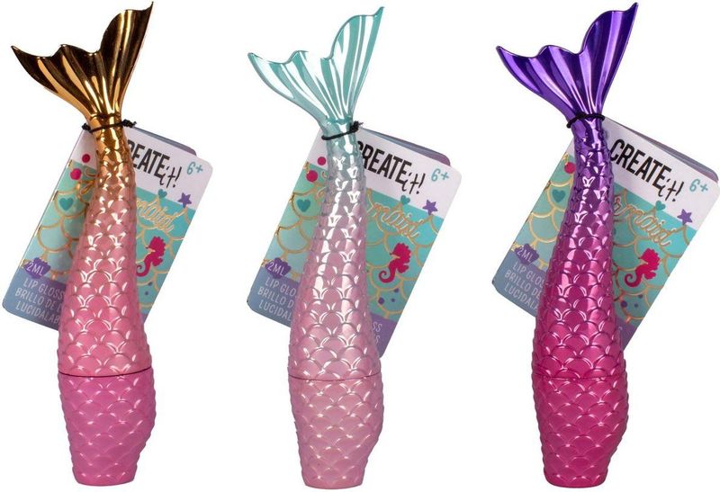 Create It! - Zeemeermin Lipgloss - Glanzend - 11 x 3 x 2 cm