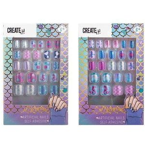 Create it! Mermaid Kunstnagels Zelfklevend